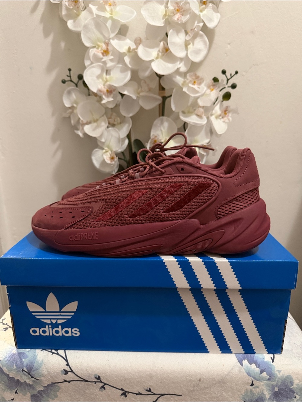 adidas Maroon Lifestyle Runner Shoes